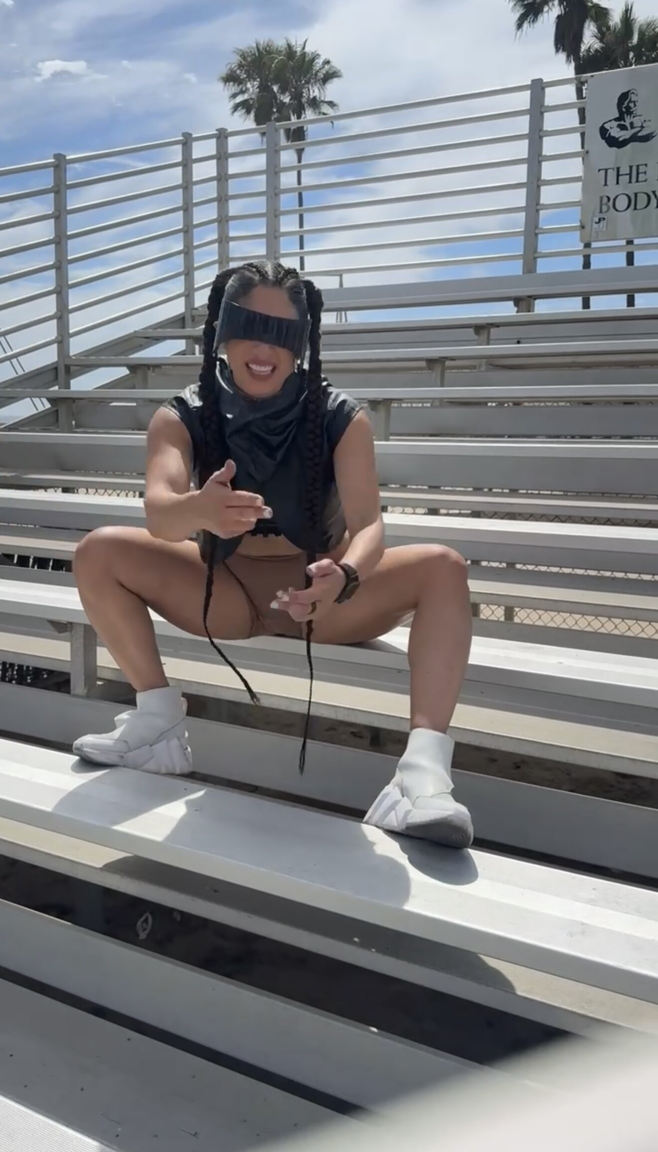 Fierce — Jaziah bleacher photo